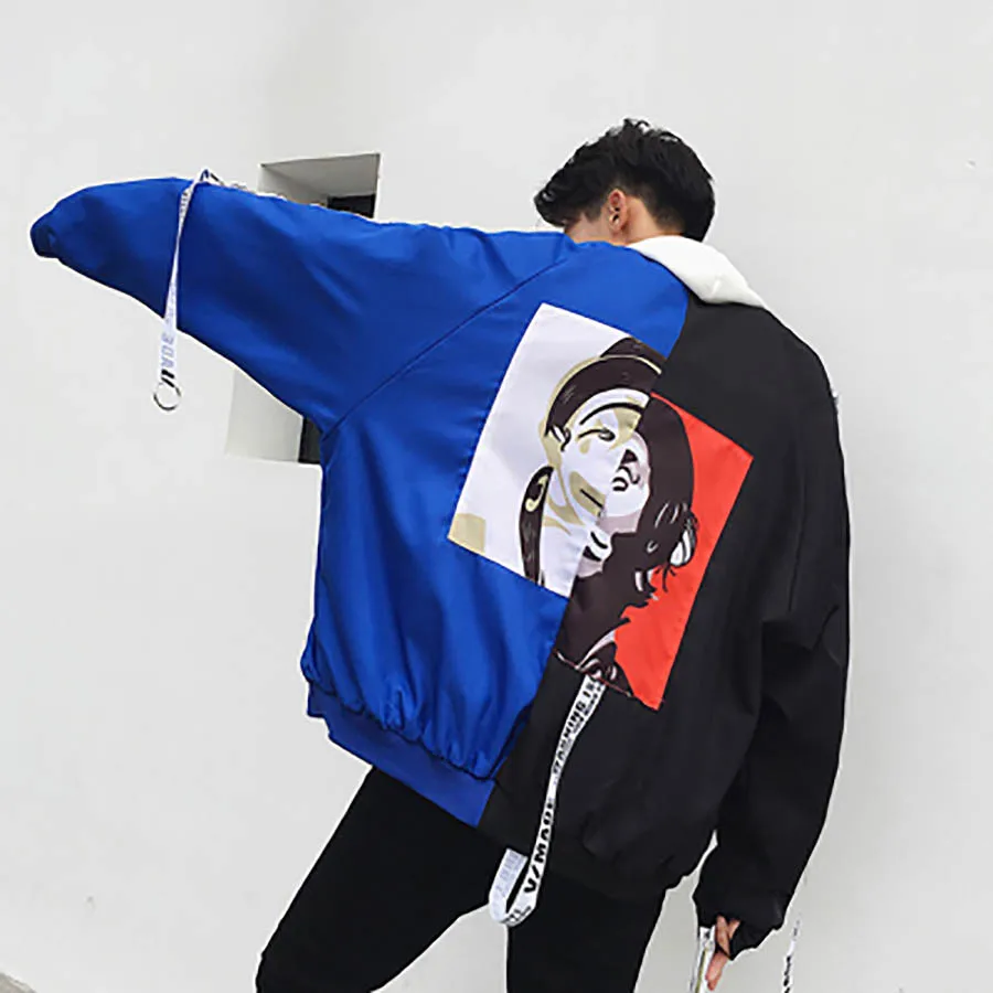 Varsity Letterman забавная куртка-бомбер мужская уличная пилот хип-хоп Flight college Anorak
