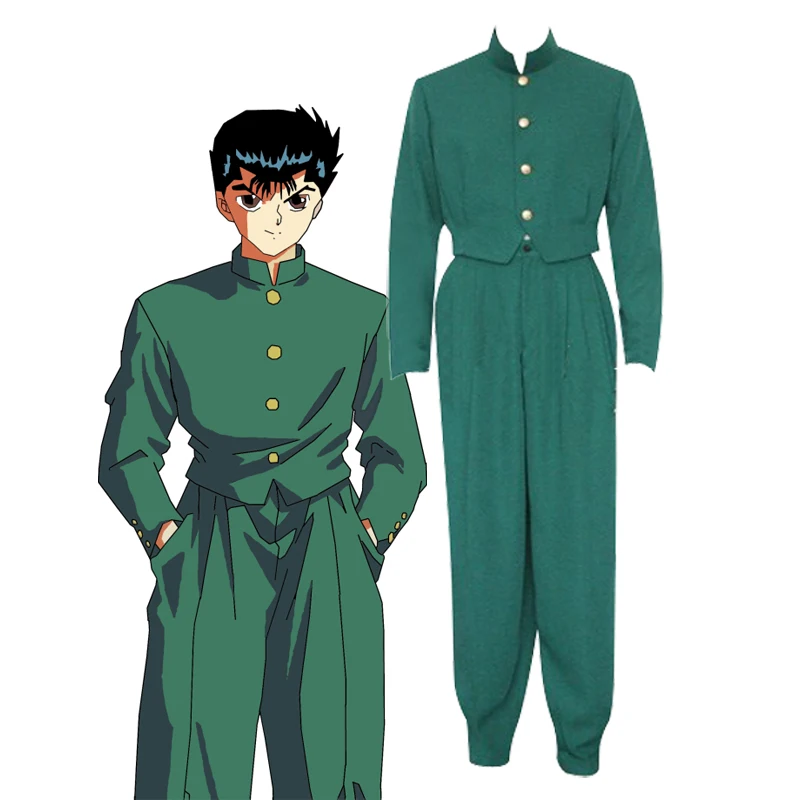Фото Костюм для косплея аниме Yu Hakusho Ghost файлы Poltergeist отчет о духе детектив Yusuke Urameshi костюм C012 №1