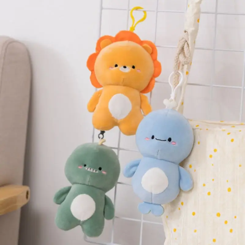 

Cartoon Animal Keychain Girly Style Plush Doll Pendant Keychain Bag Accessories Girl