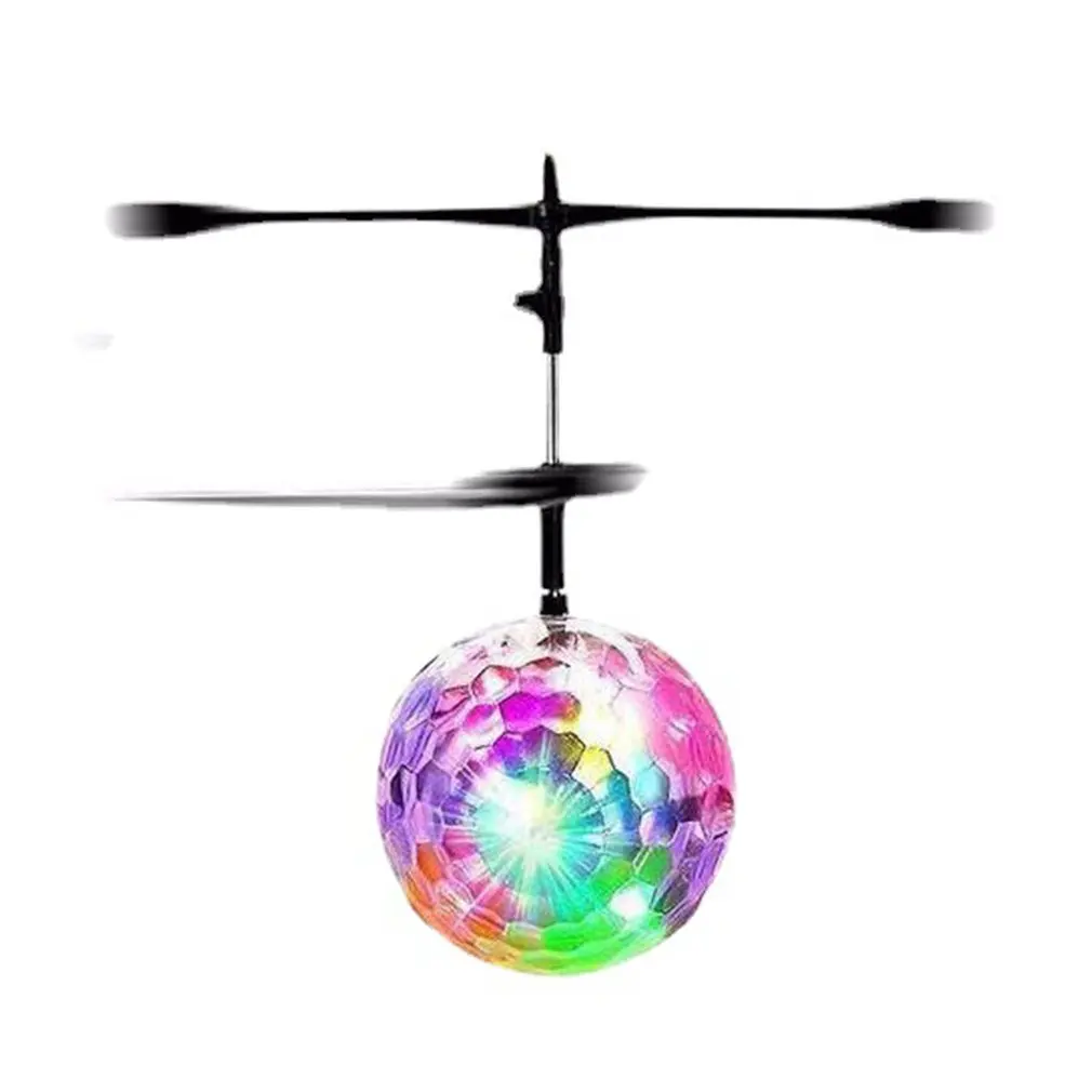 

Fly Flash Ball Toys Children Kids Mini Colorful Induction Remote Control Helicopter Flying Toy Flying Crystone Ball Toy
