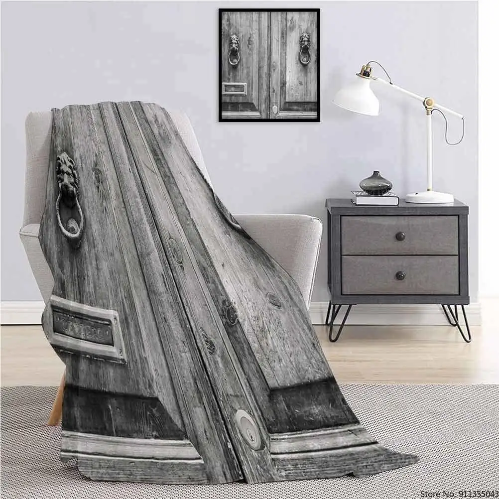Портативное черно белое покрытие RusticWarm из плюша для фотосъемки дома в Тоскане во