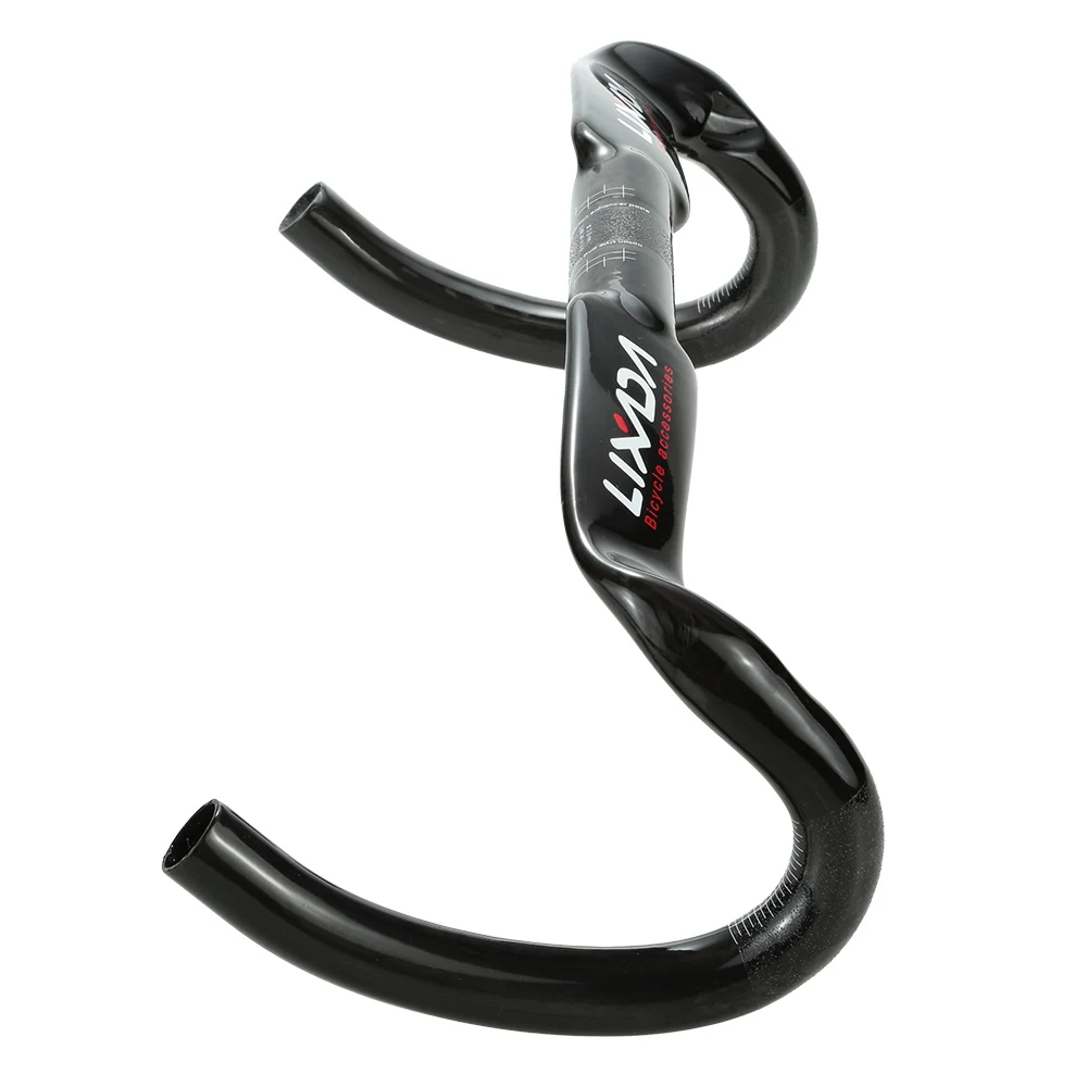1pc 31.8mm Bicycle Handlebar Ultra-light Glossy Carbon Fiber Drop Sports Accessories Road Race Handlebars | Спорт и развлечения