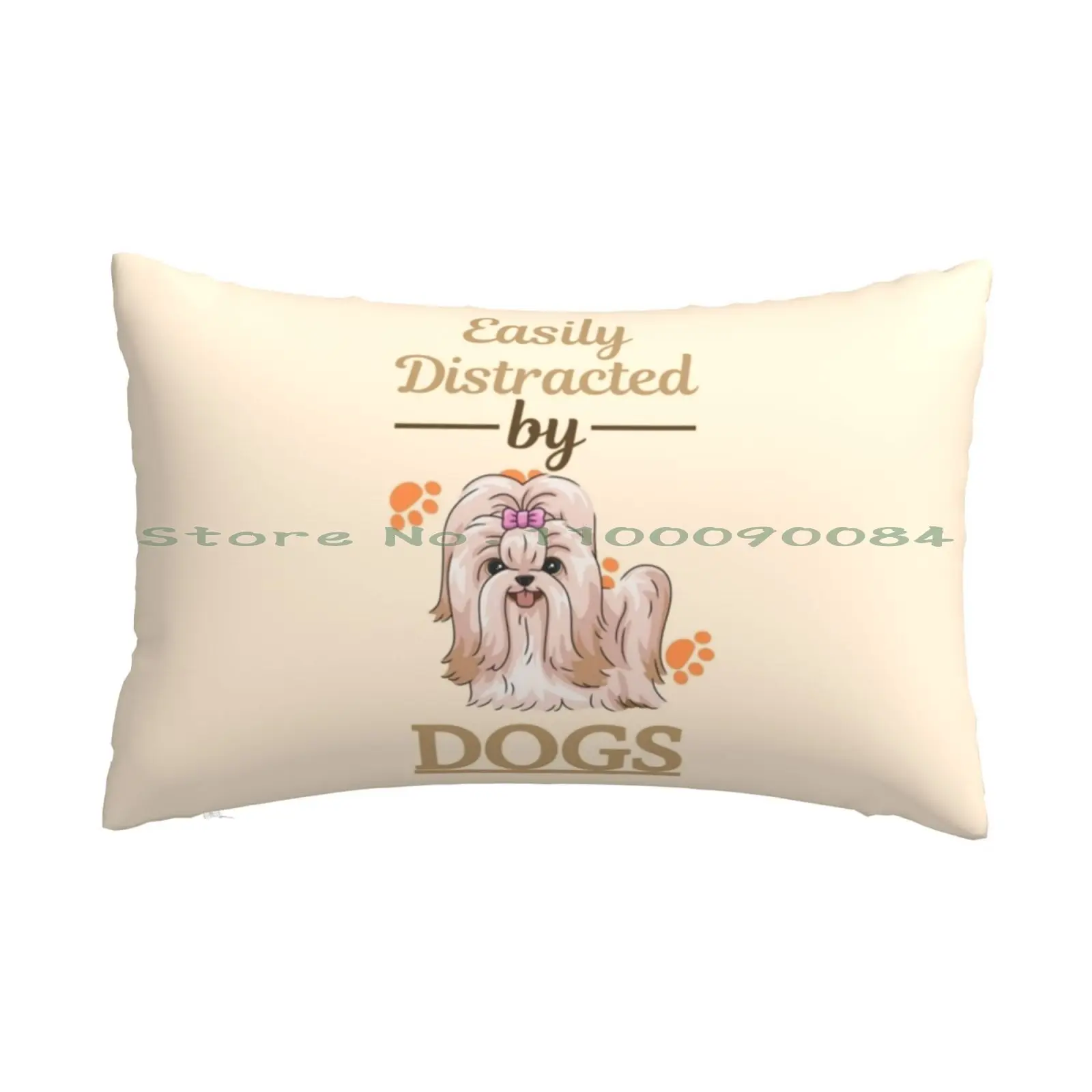 Чехол-Подушка с легким отвлечением собак Shih Tzu 20x30 50*75 чехол для дивана спальни
