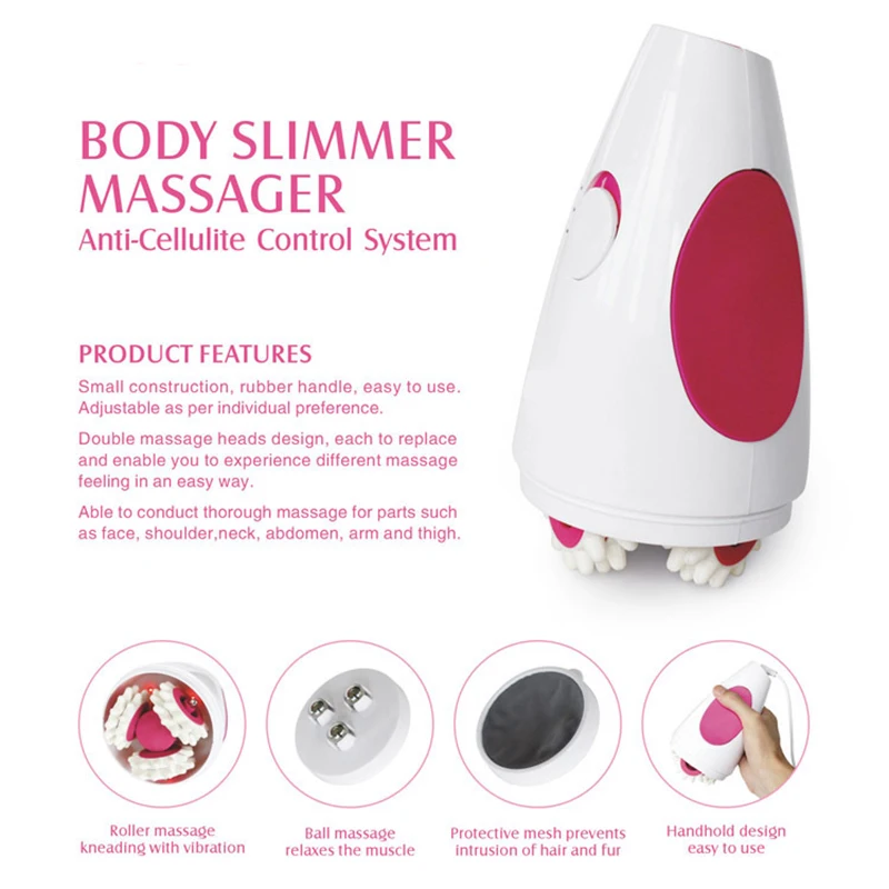 

Massage Tool Massage Lose Weight Machine Roller Instrument Abdominal Exercise Handle-held 3D Electric Machine Full Body Slimming