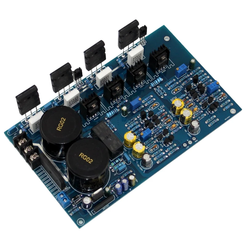 

M7 Power Amplifier Board 176X108MM 1A 100W X 2 4-8 Ohm TT1943 TT5200