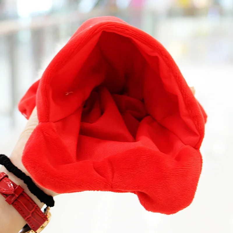 

Santa Claus Hand Puppet Show Large Puppet Cartoon Soft Plush Doll Birthday Christmas Show Kids Educational Toy Gifts