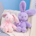 25 см галстук-бабочка в английском стиле плюшевая игрушка плюшевые серые кролики белый кролик мягкие животные детские успокаивающие игрушки для детей подарок на день рождения