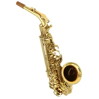 gold be alto saxphone e flat sax falling e brass lacquered gold woodwind instrument