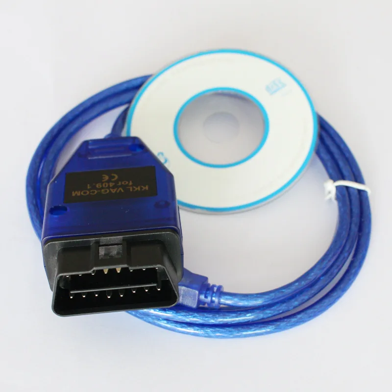 FT232RL Chip Car USB Vag-Com Interface Cable KKL VAG-COM 409.1 OBD2 Diagnostic Scanner Auto Aux For Audi Seat Volkswagen | Автомобили и