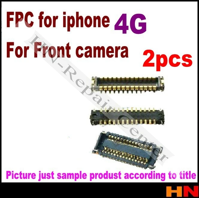 2 шт. для iphone 4 FPC разъем фронтальной камеры маленькая фронтальная камера на