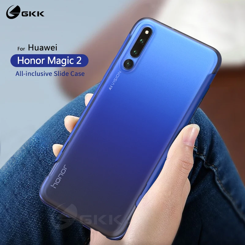 Чехол GKK Slide для Huawei Honor Magic 2 чехол в 1 прозрачный матовый противоударный