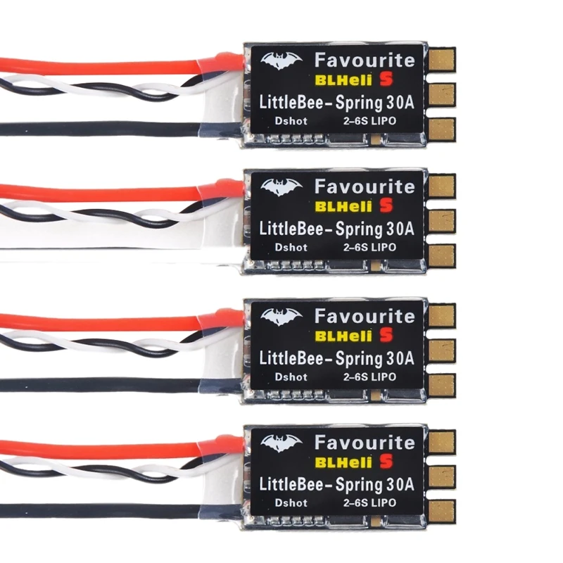 Любимый FVT 30A-S ESC BLHeli S OPTO 2-6S поддерживает Mulitshot Oneshot42 OneShot125 | Игрушки и хобби