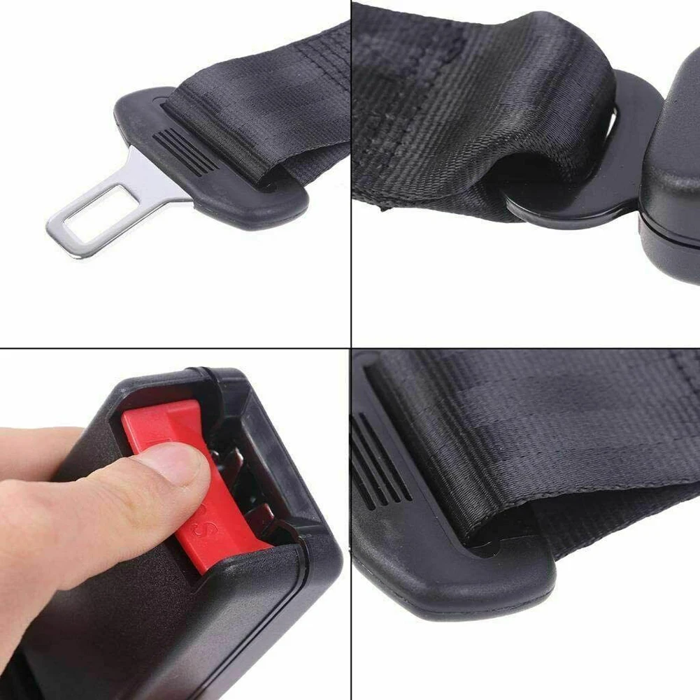 

Car Seat Belt Buckle Clip Extender Car Safety Insurance Belts Extender Safety Belt Buckles Extension Accessories