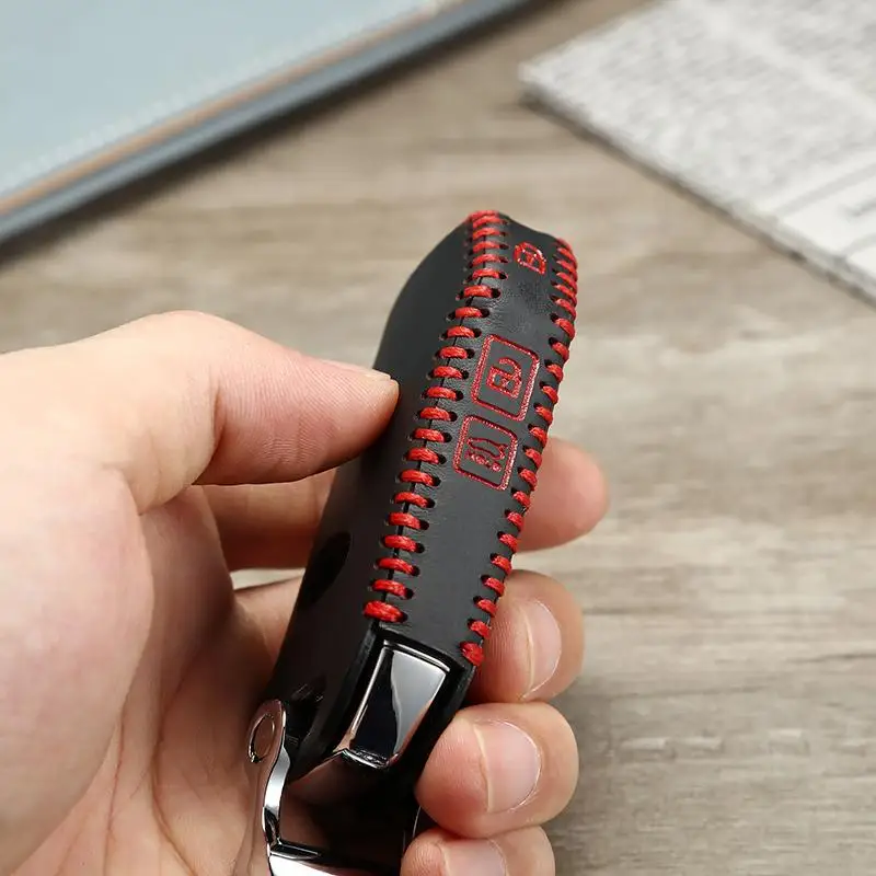 

Car Key Bag Leather key cover 2013-2020 OEM For KIA Sportage car key case holdercar accessories