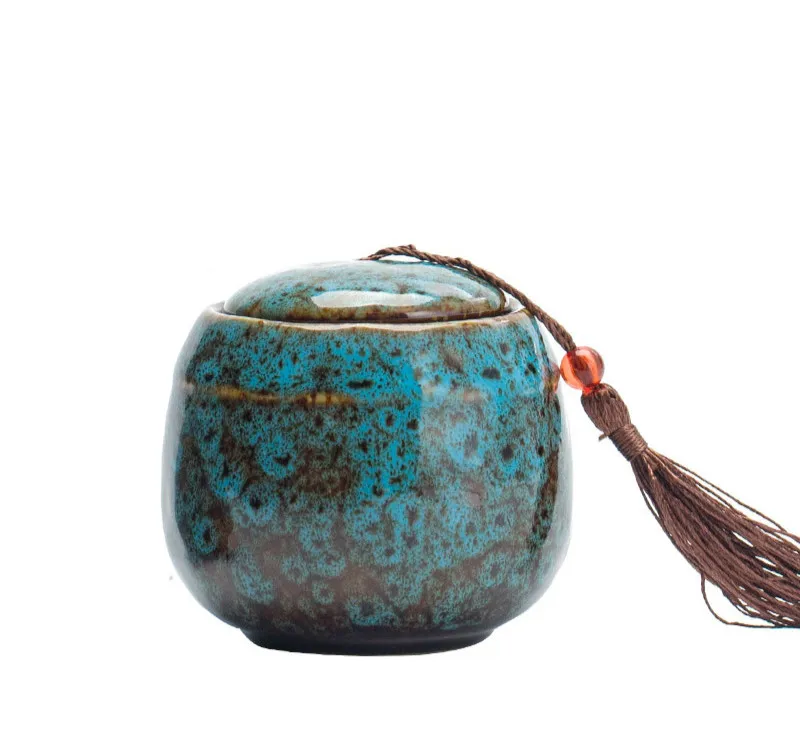 Прах питомца урна расписанная вручную керамика кремации пепел держатель