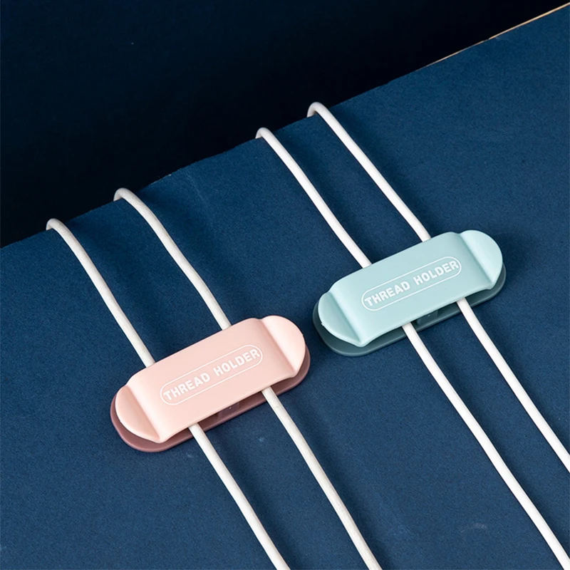 4 шт. настенной штекер крюк Органайзер Мощность гнездо держателя зажим для