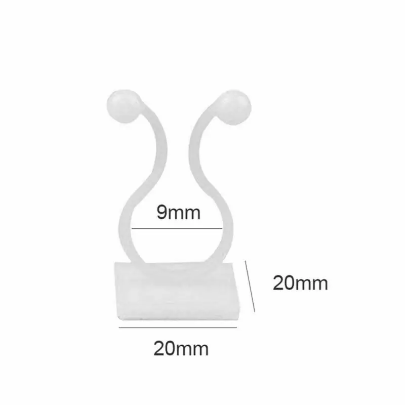 Многофункциональный Невидимый фиксированный зажим из ротанга для проводов