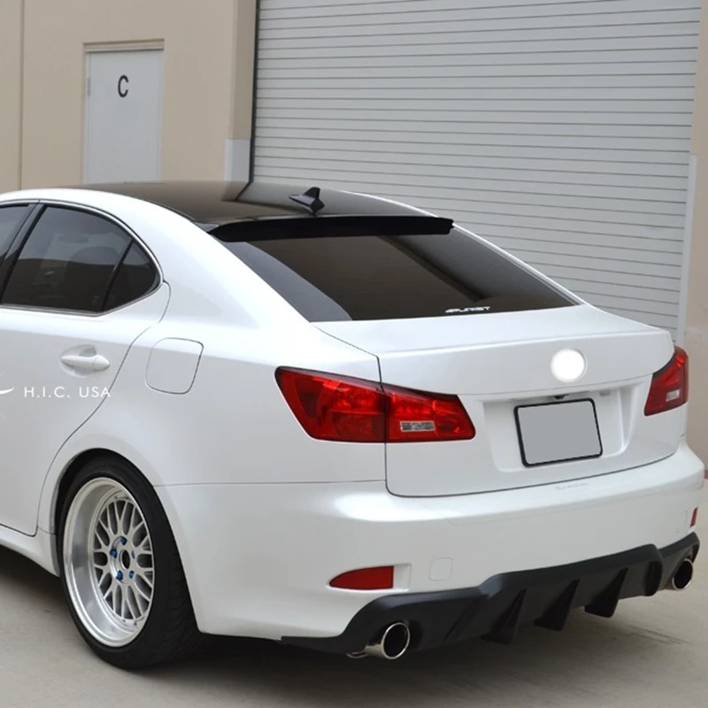 Задний спойлер на крышу для Lexus IS350 IS250 2001-2012 Пользовательский крыло окна