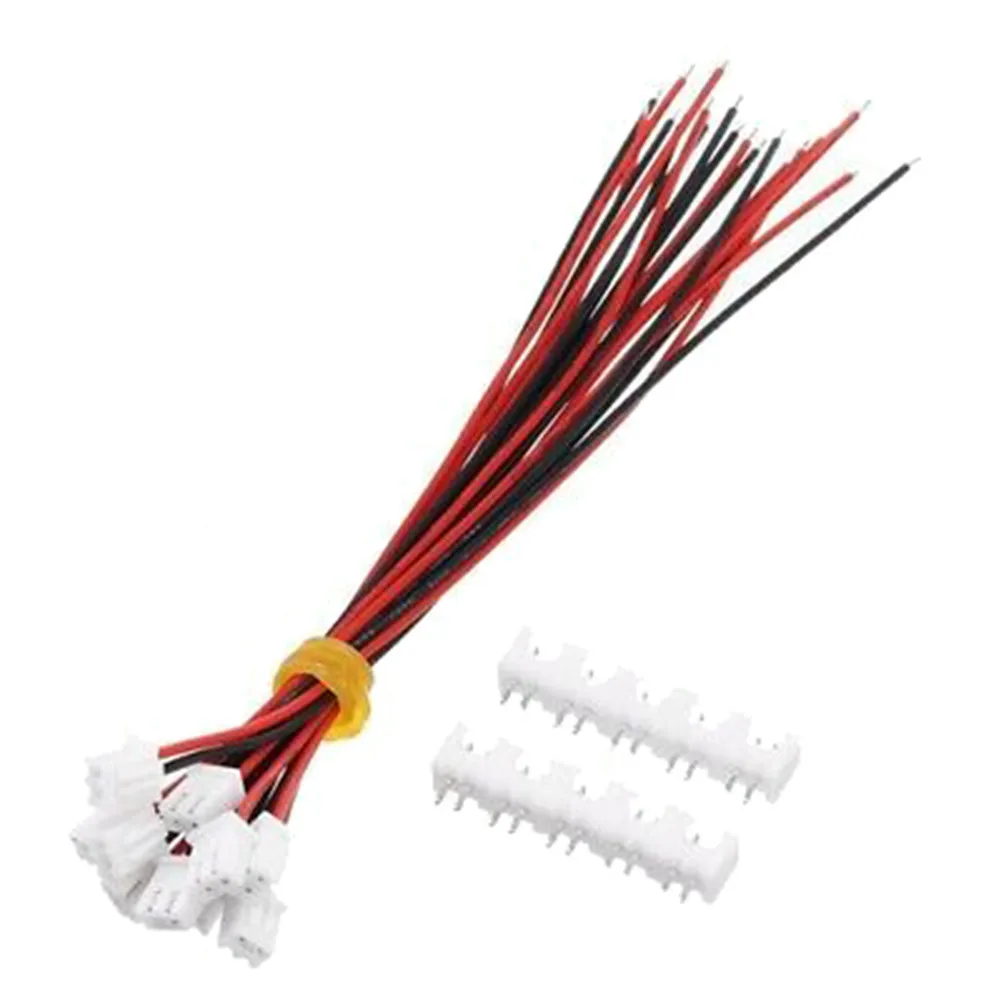 

10 Sets JST XH2.54mm Wire Cable Connector 2/3/4 Pin Male Female Plug Socket FS XH 2.54mm 24AWG 1007 Electronics Connector Plug