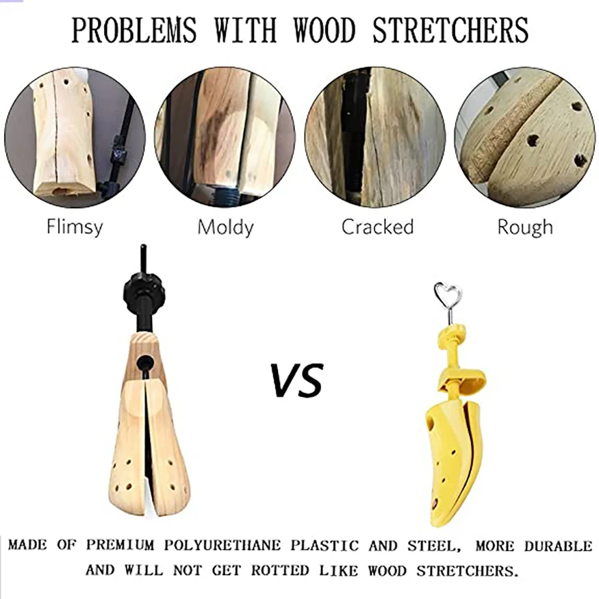 1 пара носков в стиле унисекс с Пластик обуви дерево Регулируемая Растяжка для на