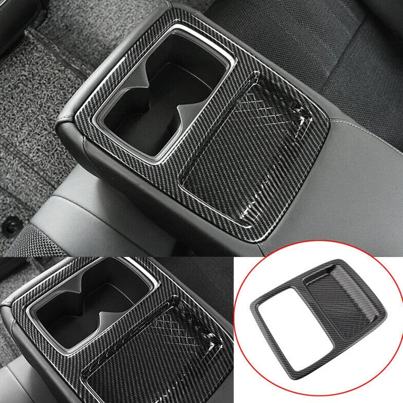 Для 2018 2020 Honda Accord держатель стакана воды из углеродного волокна для заднего