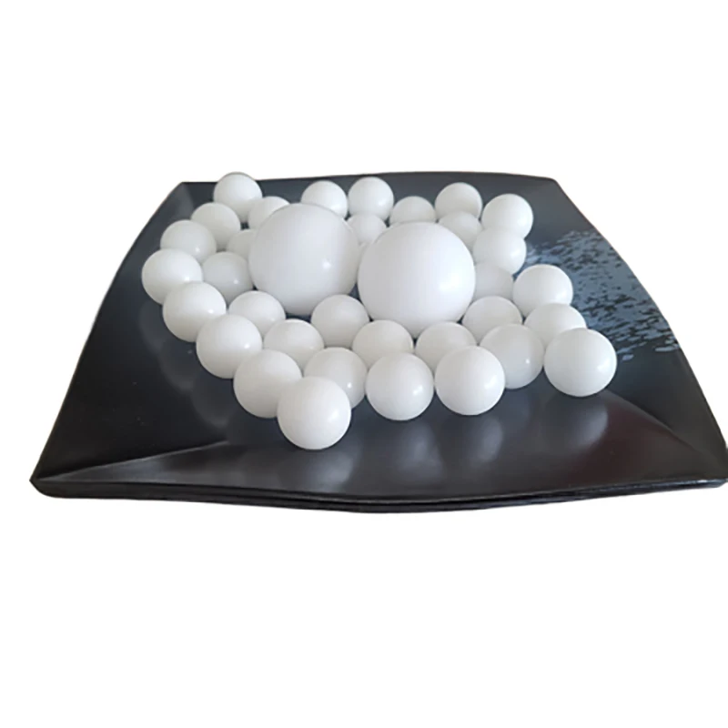White Polyoxymethylene POM Plastic Ball Ø2 3 3.175 3.969 4 4.5 4.763 5 5.556 6 6.35 7 6.95 7.144~15mm Precision Solid Ball images - 6