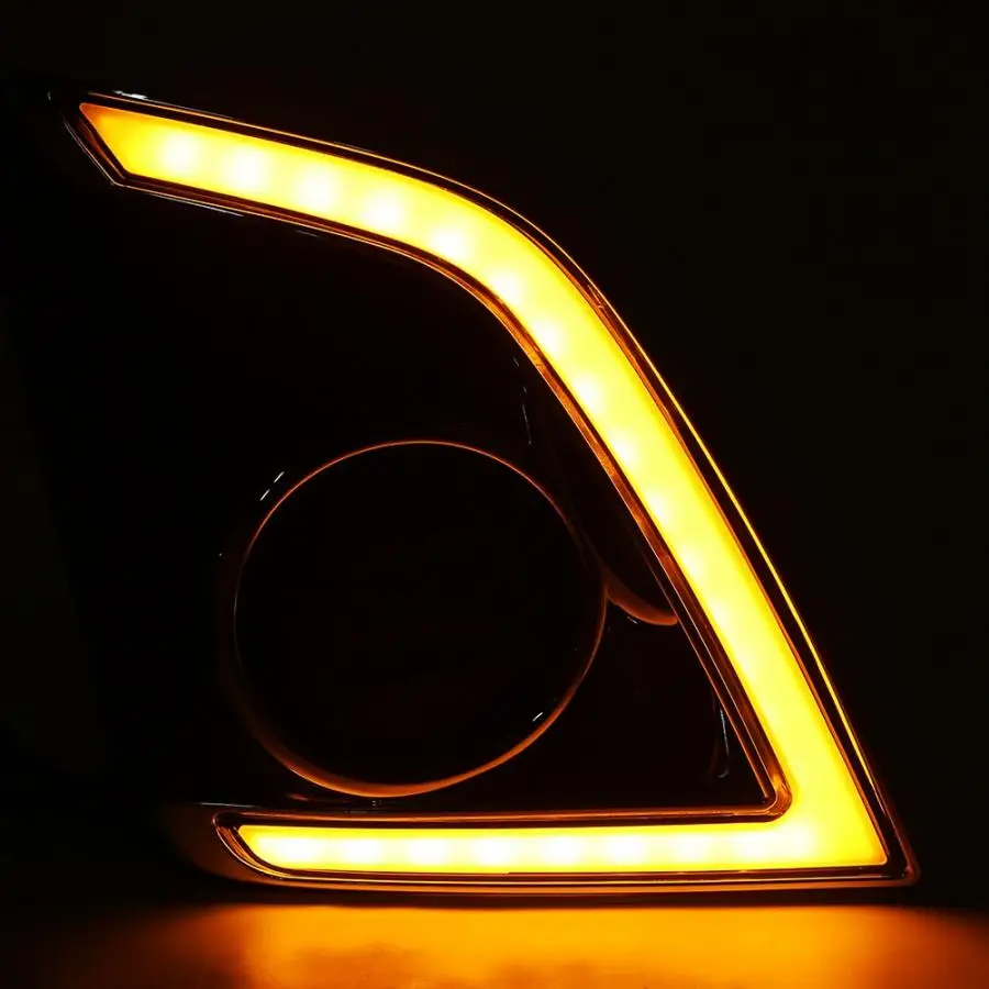 1 пара 12 в светодиодный двухцветный автомобильный Автомобильный указатель