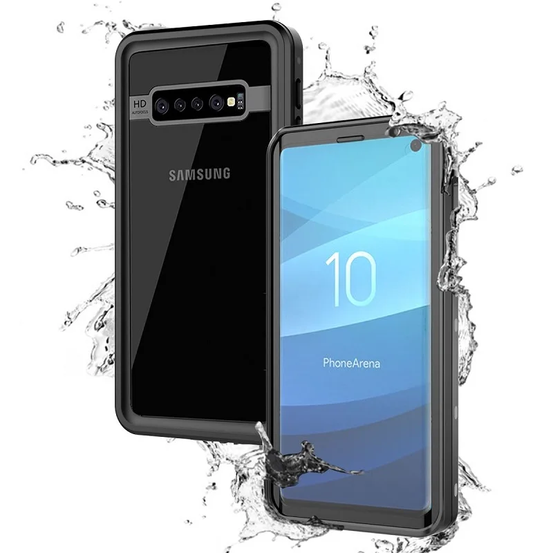 Дайвинг Плавание IP68 Водонепроницаемый чехол для samsung galaxy S1O/Plus 360 Защита Поддержка