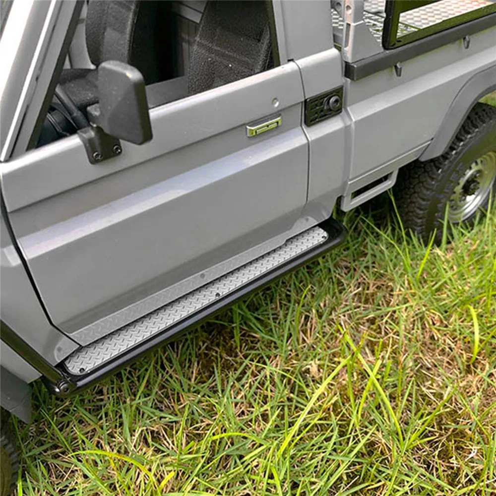 Металлическая боковая педаль пластина шаг ползунки обновления Запчасти для BRX01 LC70 RC Гусеничный автомобиль аксессуары