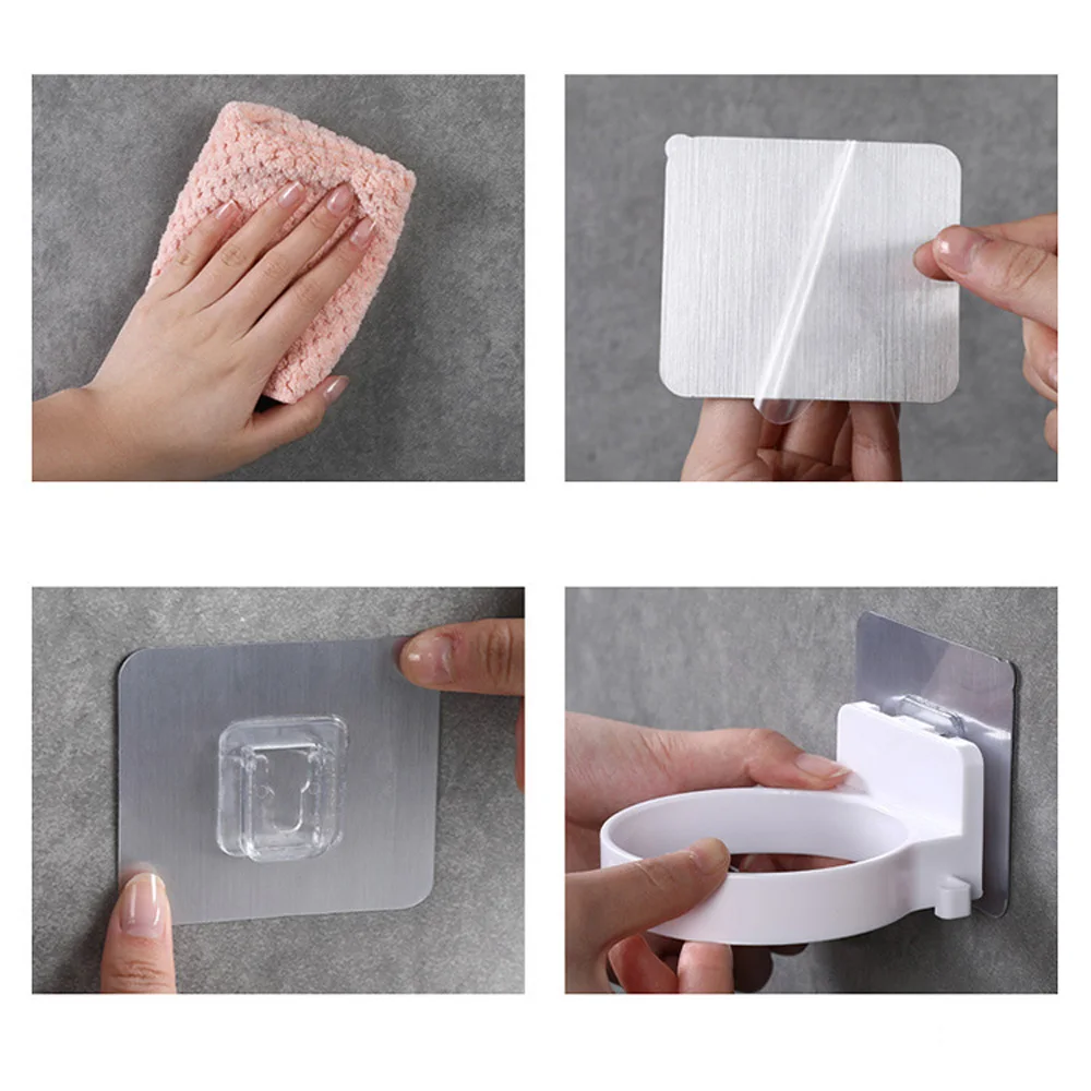 Настенный держатель для фена ABS полка ванной комнаты органайзер высокое качество