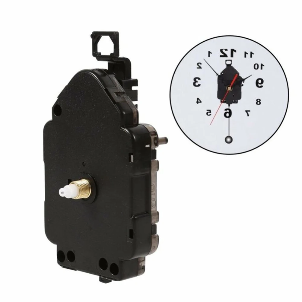 

Black Quartz Clock Movement Plastic 13mm Mechanism Part Wall Clock repairing part Sale New