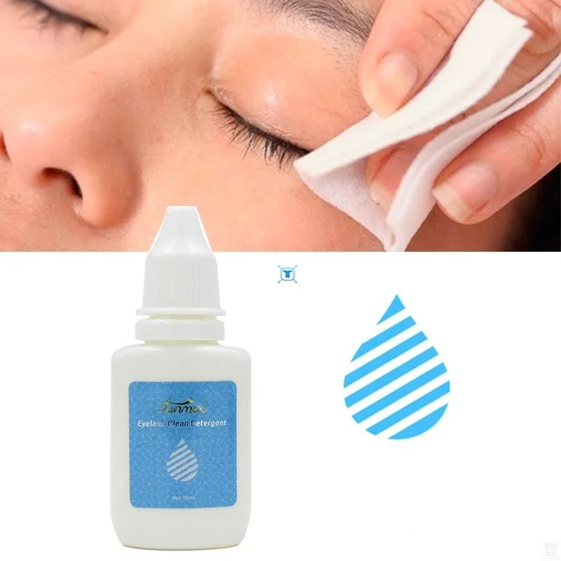 

10ml Eyelash Cleaner Primer Eyelash Extension Clean Liquid False Eye Lashes Before Planting Eyelash Grafting Cleanser