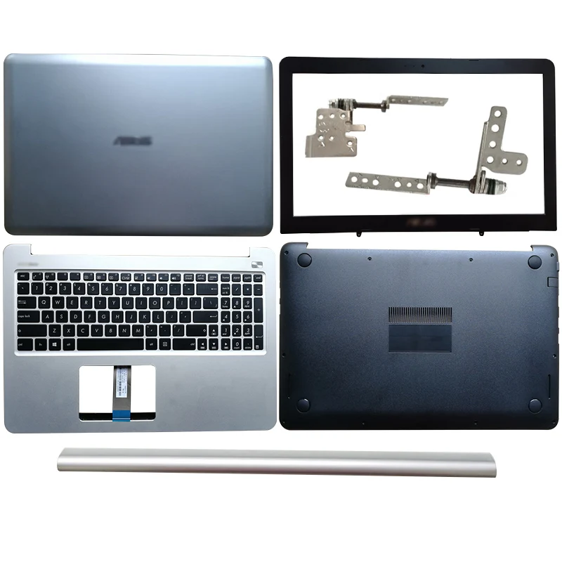 

NEW LCD Back Cover/Front Bezel/Hinges/Hinges Cover/Palmrest/Bottom Case For ASUS 15.6" K501 K501LB K501LX K501L V505L A501 A501L