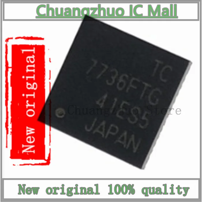 

1PCS/lot TC7736FTG QFN-48 TC7736FT QFN48 TC7736F TC7736 7736FTG 7736 SMD IC Chip New original