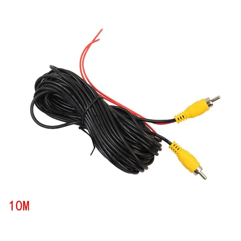 

10/12/15/20m RCA Male to Male Video Cable Car Reverse Rear View Parking Camera Video Cord Wire with Detection Line