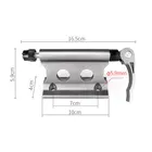 Зажим для передней вилки велосипеда из алюминиевого сплава, крепежный зажим рамы для небольших грузовиков и автомобилей, удобный ASD88