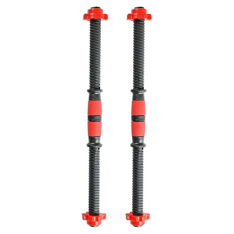 

2Pcs Dumbbell Bars Durable Prime Dumbbell Handle Barbell Handle Dumbbell Bars for Sport Workout Training Gym