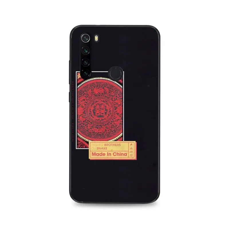 Чехол HTXian для мобильного телефона brother rich chigga 88 восходящий черный Xiaomi Redmi Note8T 7 9 Pro