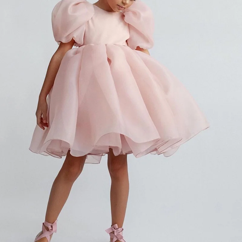 2021 официальное вечернее свадебное платье для девочек детское принцессы с пачкой