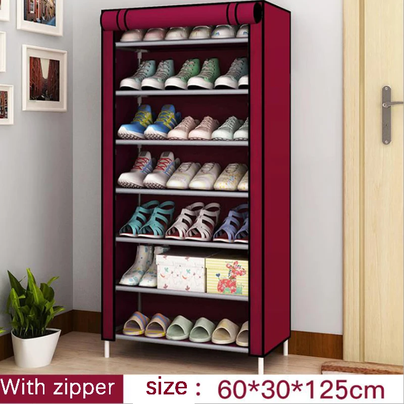 5/6/8 Слои пыле домашняя обувь тапочки для стеллажи выставки товаров Органайзер