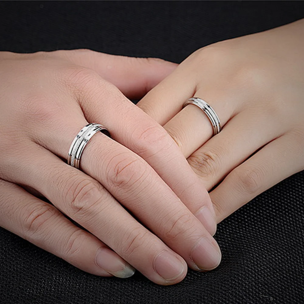 Блестящие кольца для пар в Звездном стиле 2020 Новое поступление кольцо из