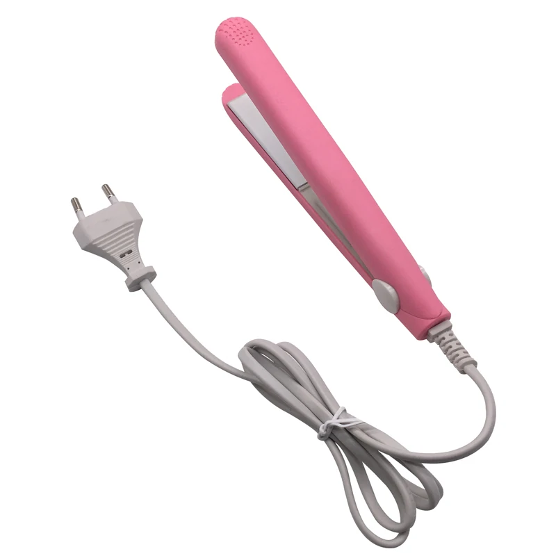

New electronic ceramic quick hair straightener portable mini curly wet dry hair straightener professional