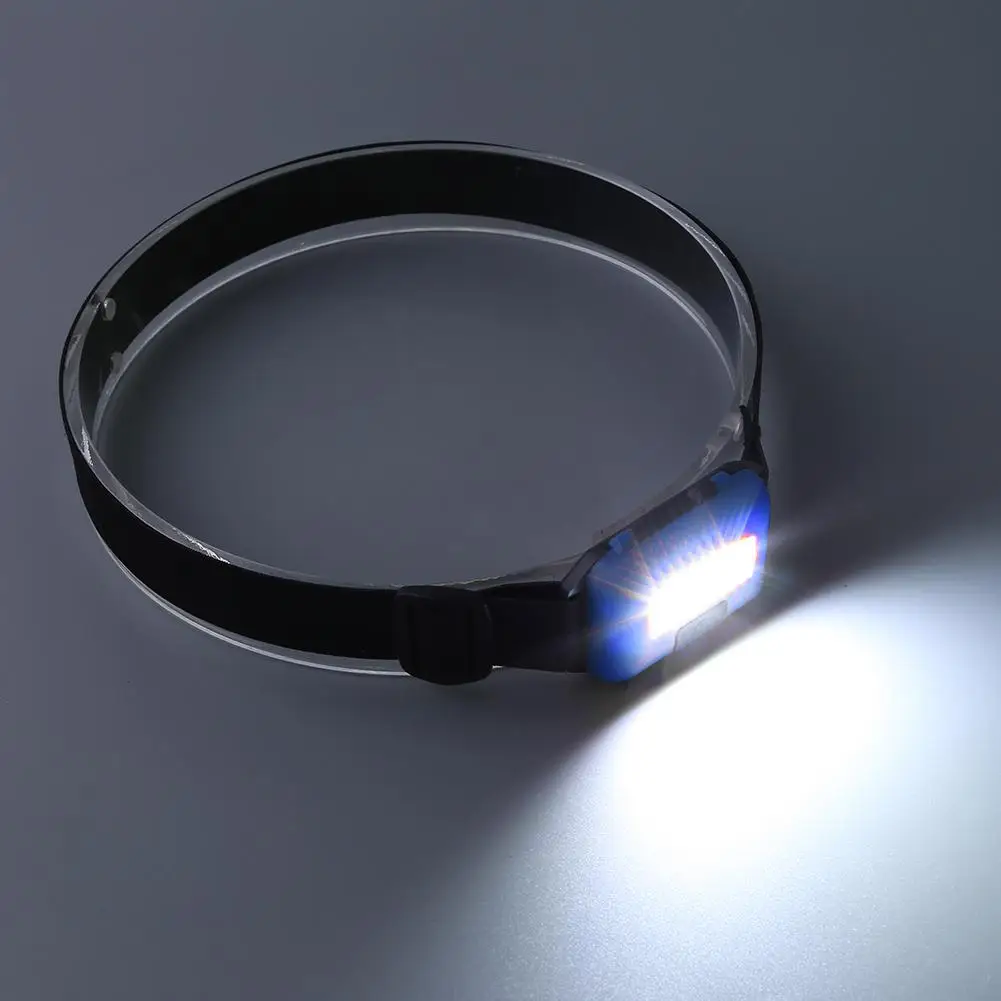 

Mini Head Lamp 3 Modes Waterproof COB LED Flashlight 3 Modes Waterproof COB LED Flashlight Outdoors Headlight Headlamp Torch