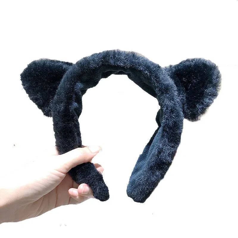 Милый эластичный ободок для женщин и девушек повязка на голову мытья лица маска