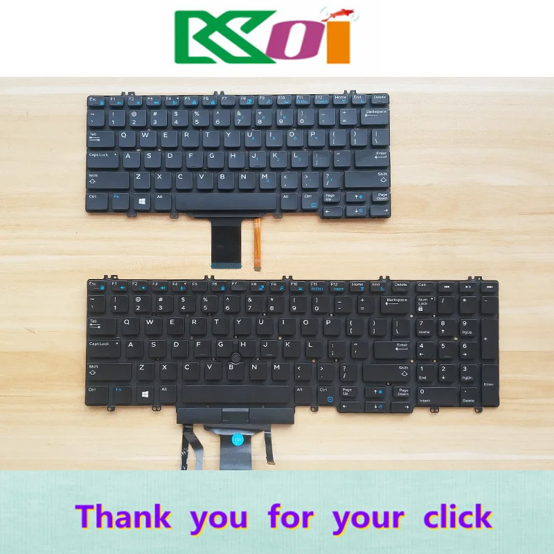 

95%new Dell latitude E7250 e5250 e7270 e5270 e7280 e5280 keyboard