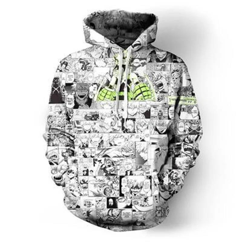 

Anime Cosplay Hoodie My Hero Academia Sweatshirt Women Men Polerone Bluza Damska Korean Clothes Streetwear Sweatshirt Tops