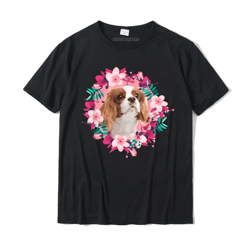 

Priceless Cavalier King Charles Spaniel Summer Nostalgia T-Shirt Tops Shirts Prevailing Printed Cotton Mens Tshirts Printed