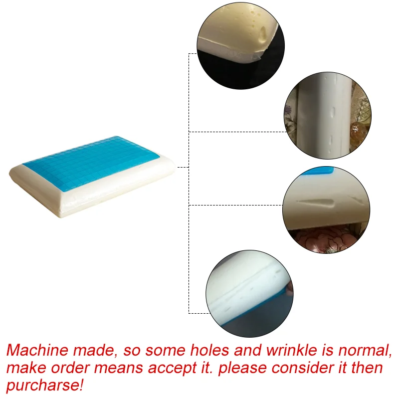 Подушка с эффектом памяти белая охлаждающая Ортопедическая подушка для шеи сна