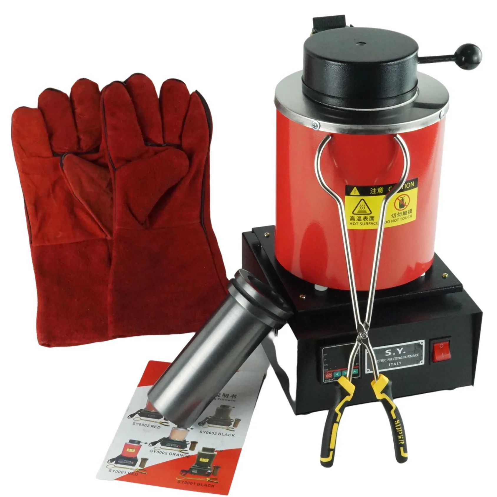 

Electric Melting Furnace Melt Scrap Jewlery Silver Gold jewelry melting ovan furnace,goldsmith casting 3KG