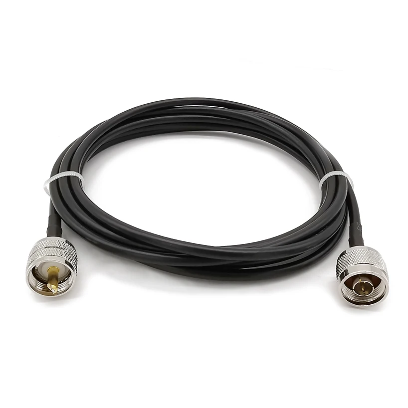 Wi-Fi антенный кабель PL259 папа-N Тип папа 50 см RG58 коаксиальный низкие потери Ом для